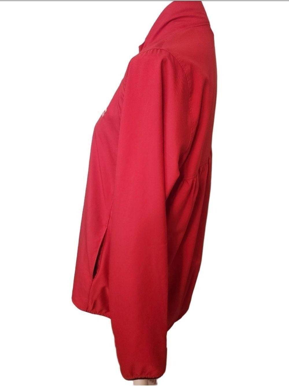 Adidas 2016 U.S. Open Oakmont Golf Jacket - Women's Red Full-Zip Climalite Sz: L - Picture 10 of 14